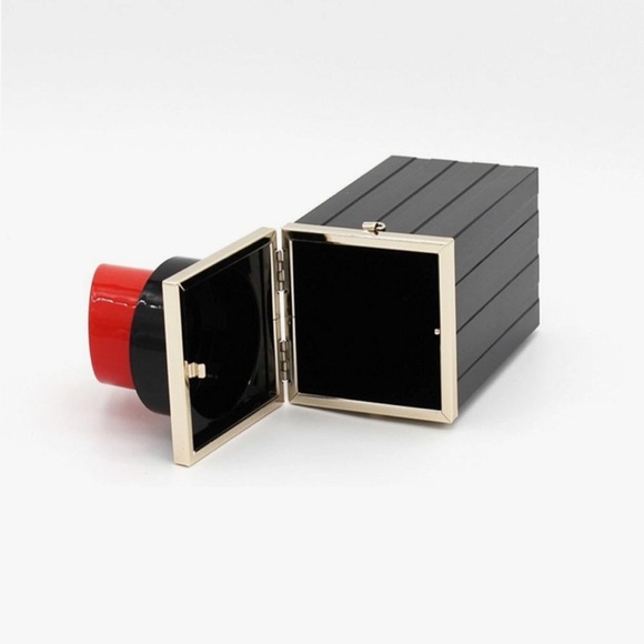 Lipstick Shape Evening Bags Purses Clutch - Picture 7 of 8